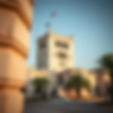 Historical context depicting the evolution of Al Diwan Tower