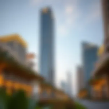 Real estate landscape influenced by Al Diwan Tower