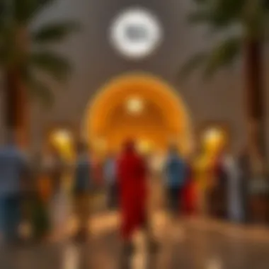 Community Engagement at Ansar Gallery Vibrant community gathering outside Ansar Gallery