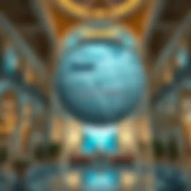 Strategic Location of Ansar Gallery Map showcasing the strategic location of Ansar Gallery in Salah Al Din