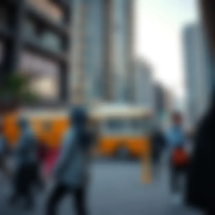 Community interaction around the Bin Kalaib Building