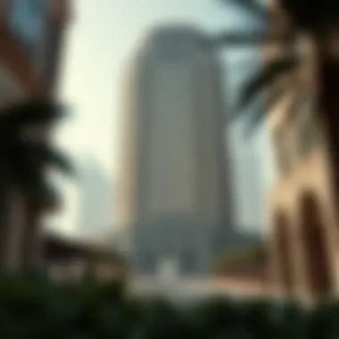 Historical context of the Bin Kalaib Building within Dubai's skyline