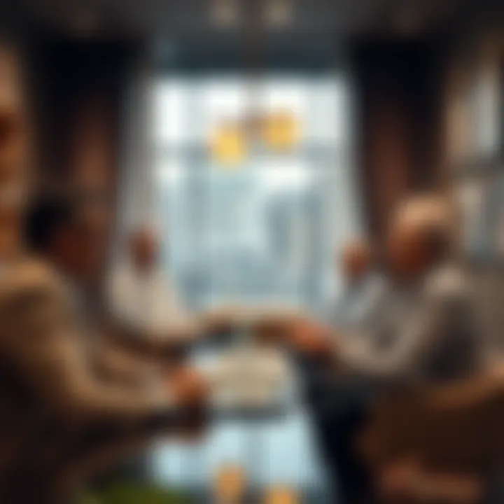 Expert Analysis of Real Estate Trends Industry experts discussing real estate trends