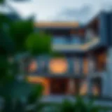 Architectural Elegance of Binghatti Jewels Stunning exterior view of Binghatti Jewels showcasing its architectural design