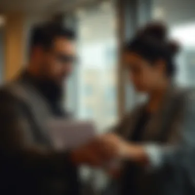 Investors analyzing market trends and opportunities