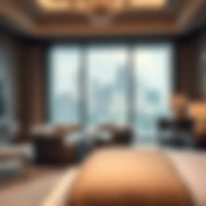 Luxurious suite interior at Caesar Palace Dubai