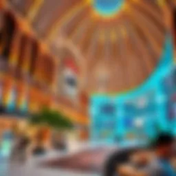 Stunning architectural design of Central Mall