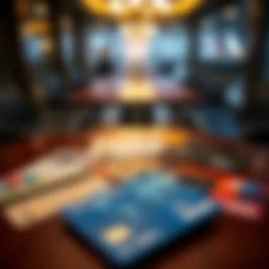 Different types of Dubai Transport Cards laid out on a table