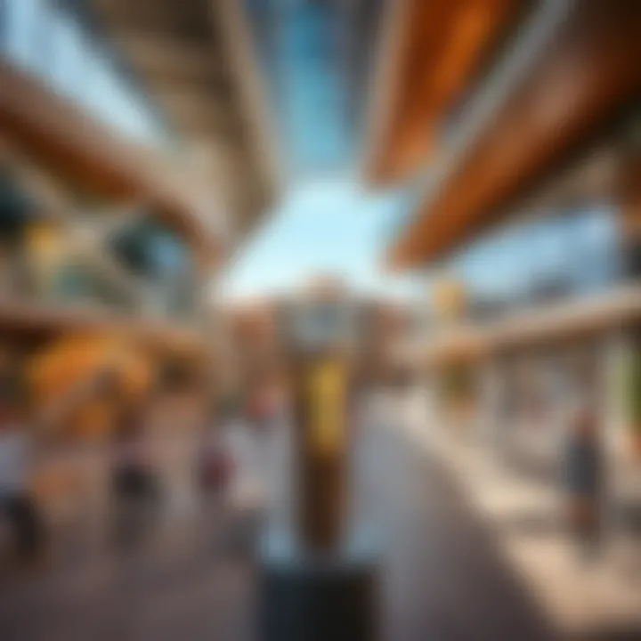 Vibrant community spaces within Dalma Plaza filled with engaging activities