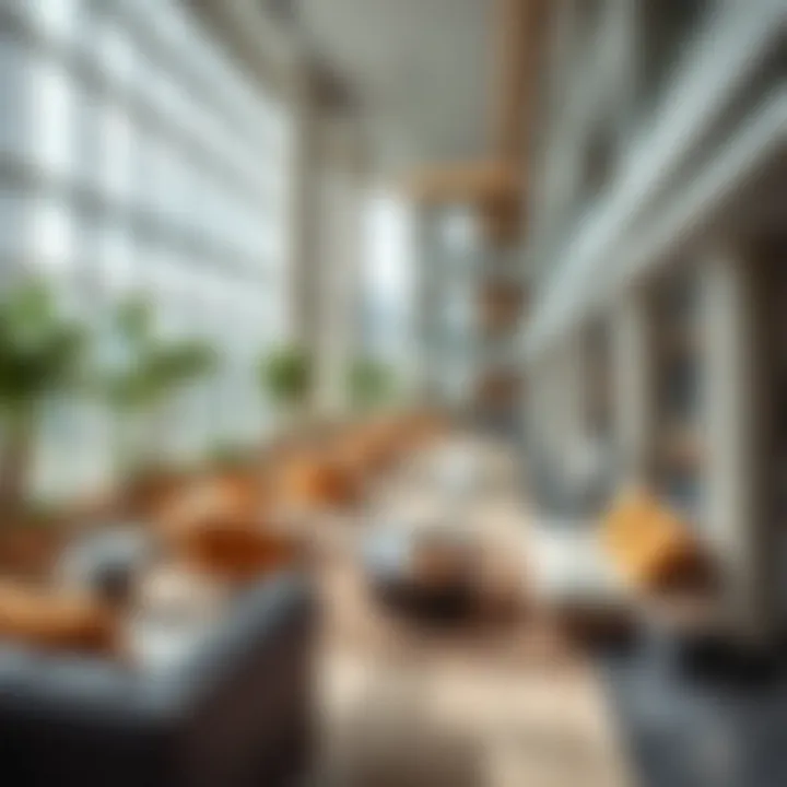 Amenities and leisure area of Damac Executive Heights