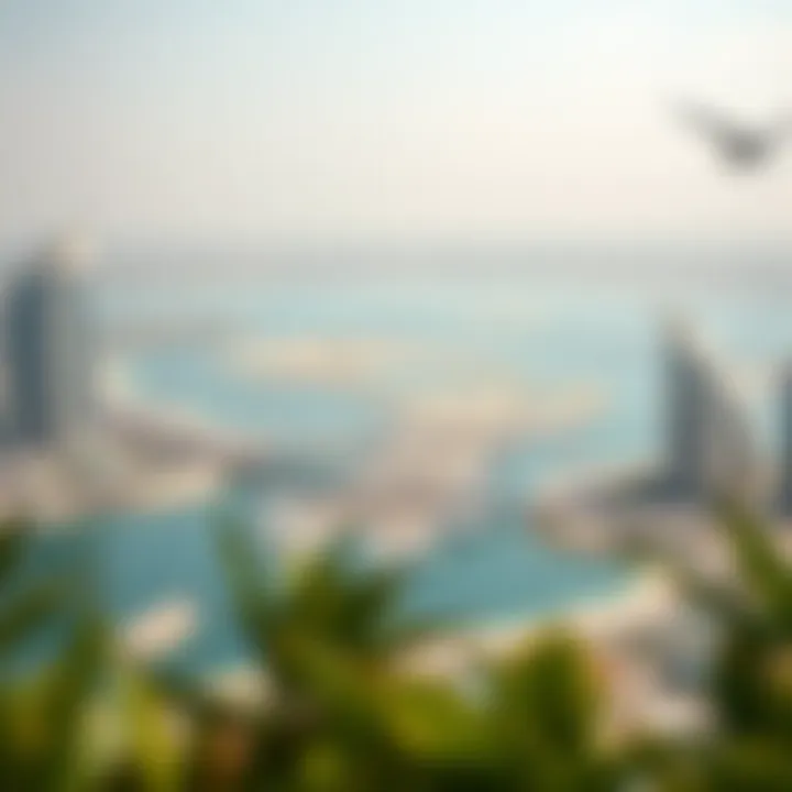 Map highlighting Deira Island's location within Dubai