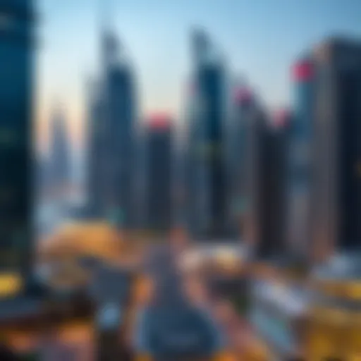 Stunning skyline of Dubai showcasing modern architecture