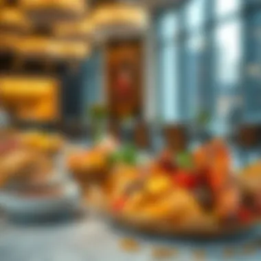 Culinary Diversity in Uptown Mirdif An exquisite dish representing the culinary diversity of Uptown Mirdif