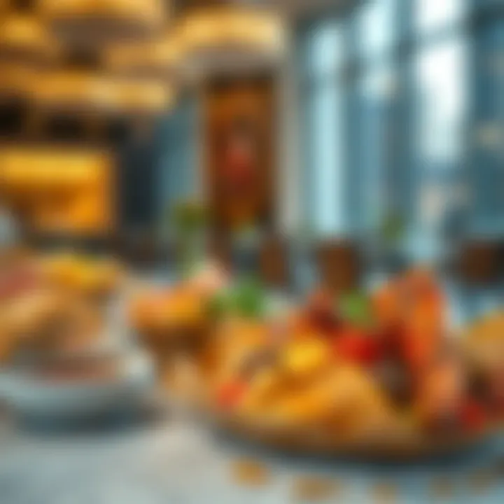 Culinary Diversity in Uptown Mirdif An exquisite dish representing the culinary diversity of Uptown Mirdif