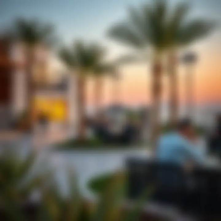 Vibrant community lifestyle on Al Reem Island featuring recreational areas and social gatherings