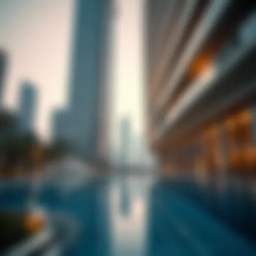 Stunning architectural view of Donna Tower