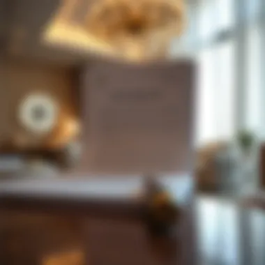 Virtual representation of rental agreement