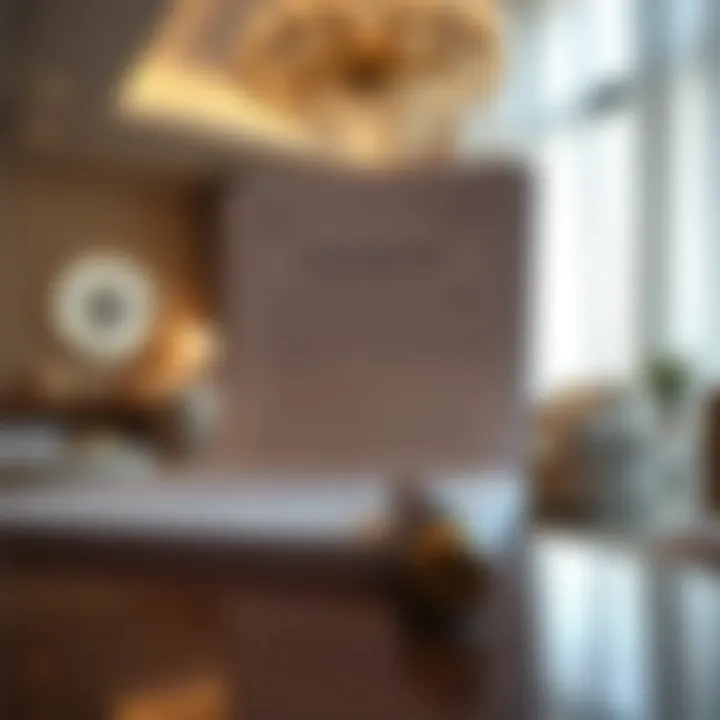 Virtual representation of rental agreement