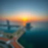 Aerial view of Emaar Port Rashid showcasing the waterfront