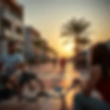 Vibrant community life at Emaar Port Rashid