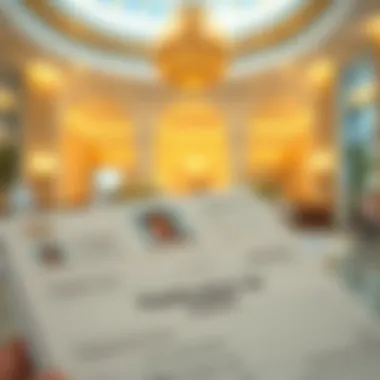 Illustration of the Emirates ID application form