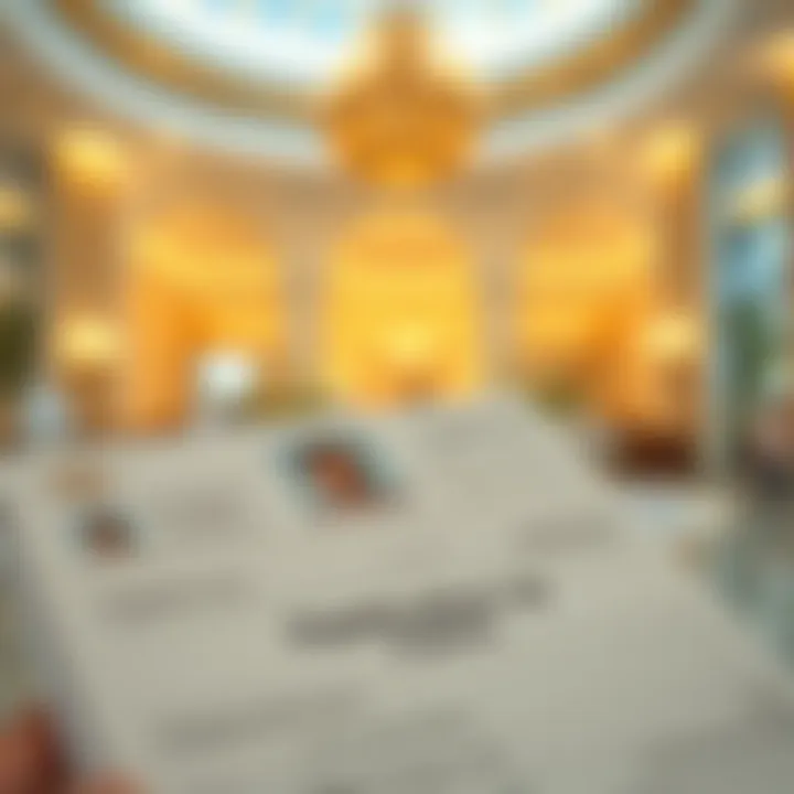 Illustration of the Emirates ID application form