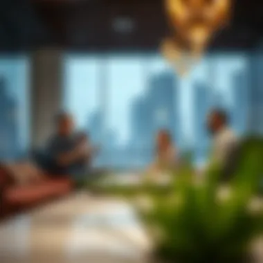 Real Estate Investment Insights in Dubai Investors discussing property options