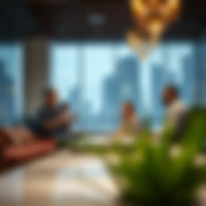 Real Estate Investment Insights in Dubai Investors discussing property options