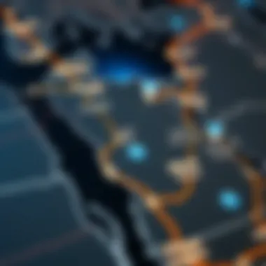 Route Map of Etihad Rail Network Map showcasing Etihad Rail routes across the UAE