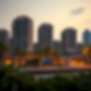 Real estate development near railway stations indicating growth potential