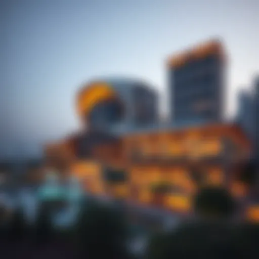 Stunning architectural design of 7 Park Central