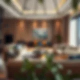 Budget-friendly living room furniture arrangement