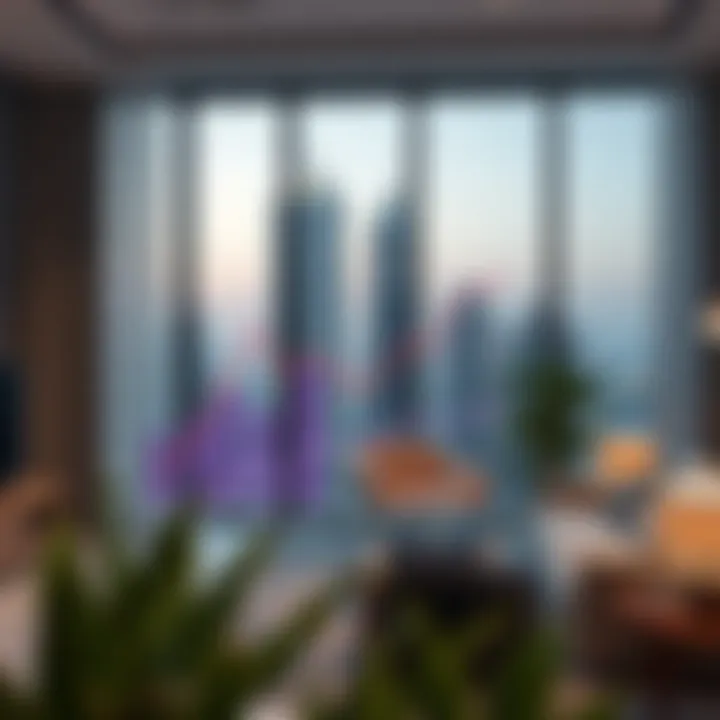 Rental market trends chart for one-bedroom apartments in Dubai