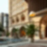 Architectural detail of Al Dalal Building