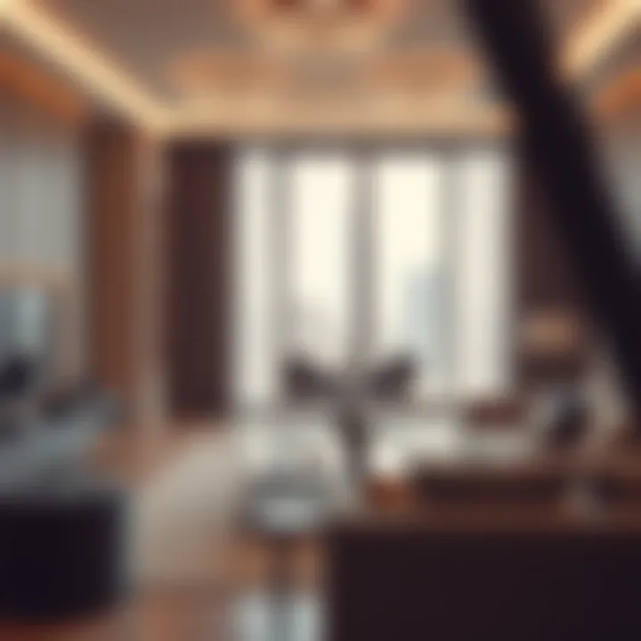 Sophisticated Interior of Al Dalal Building Interior design of a unit in Al Dalal Building