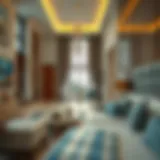 Luxurious Interior of Al Marjan Apartments Luxurious interior of a furnished apartment in Al Marjan