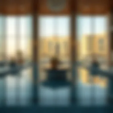 Modern amenities in Al Marjan furnished apartments