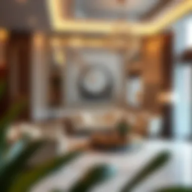 Elegant Interior of a Rental Flat Luxurious flat interior design