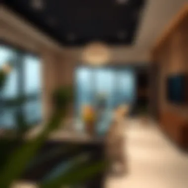 Interior of a modern apartment designed by Al Qamar Real Estate