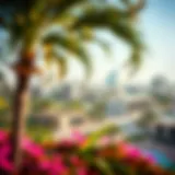 A panoramic view of Al Rashidiya showcasing its modern architecture and lush green spaces