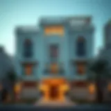 Architectural Marvel of Arabella Townhouse Elegant architecture of Arabella Townhouse in Dubai