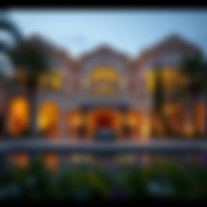 A luxurious villa in Dubai representing high-end investment opportunities