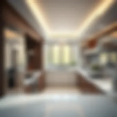 Modern kitchen facilities available in Al Khail Gate