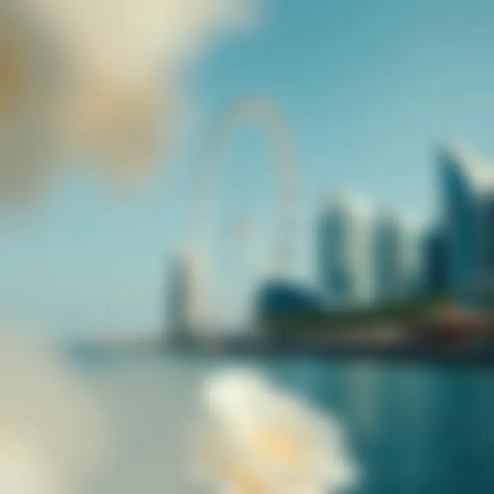 The iconic observation wheel, Ain Dubai, standing tall against the skyline