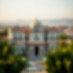 Panoramic view of برج النور الشارقة showcasing its architectural elegance