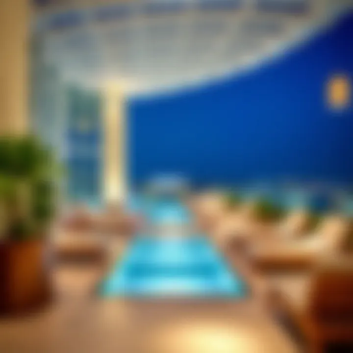 Luxurious amenities available at Damac Canal Heights 2