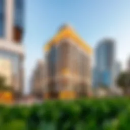 Stunning view of Damac Canal Heights 2 showcasing its modern architecture