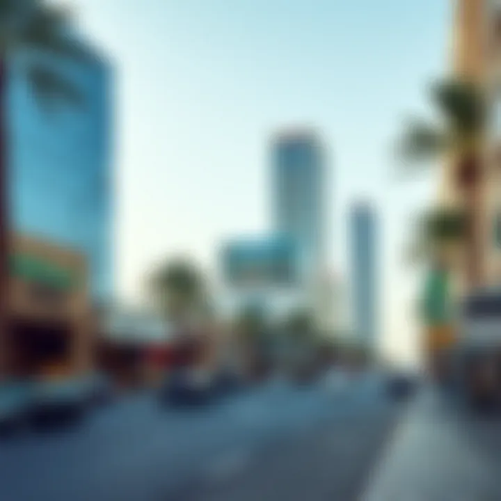 Vibrant community life along Dana Road with local amenities