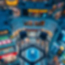 Aerial view of Dragon Mart showcasing its vast retail space