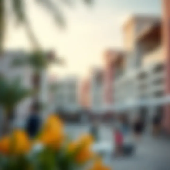 Community Living: The Heart of Dubai's Neighborhoods Vibrant community space in a Dubai neighborhood